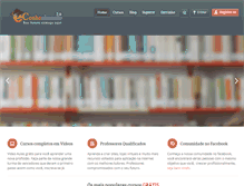 Tablet Screenshot of econhecimento.com